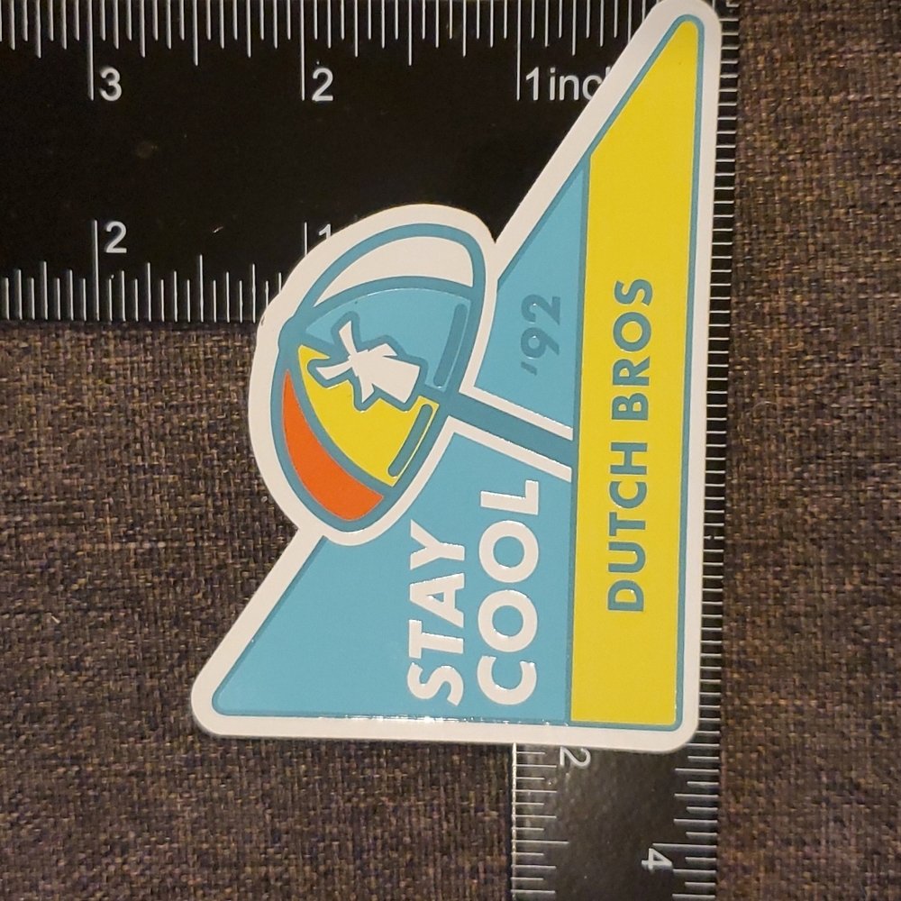 Stay Cool Dutch Bros sticker stickers